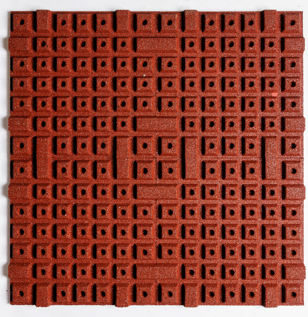 Rubber tiles ( red )