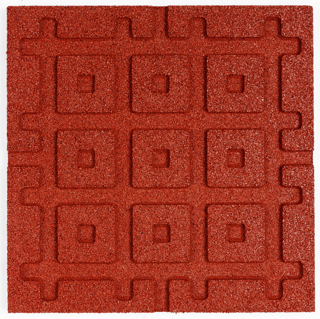 Rubber tiles ( red )