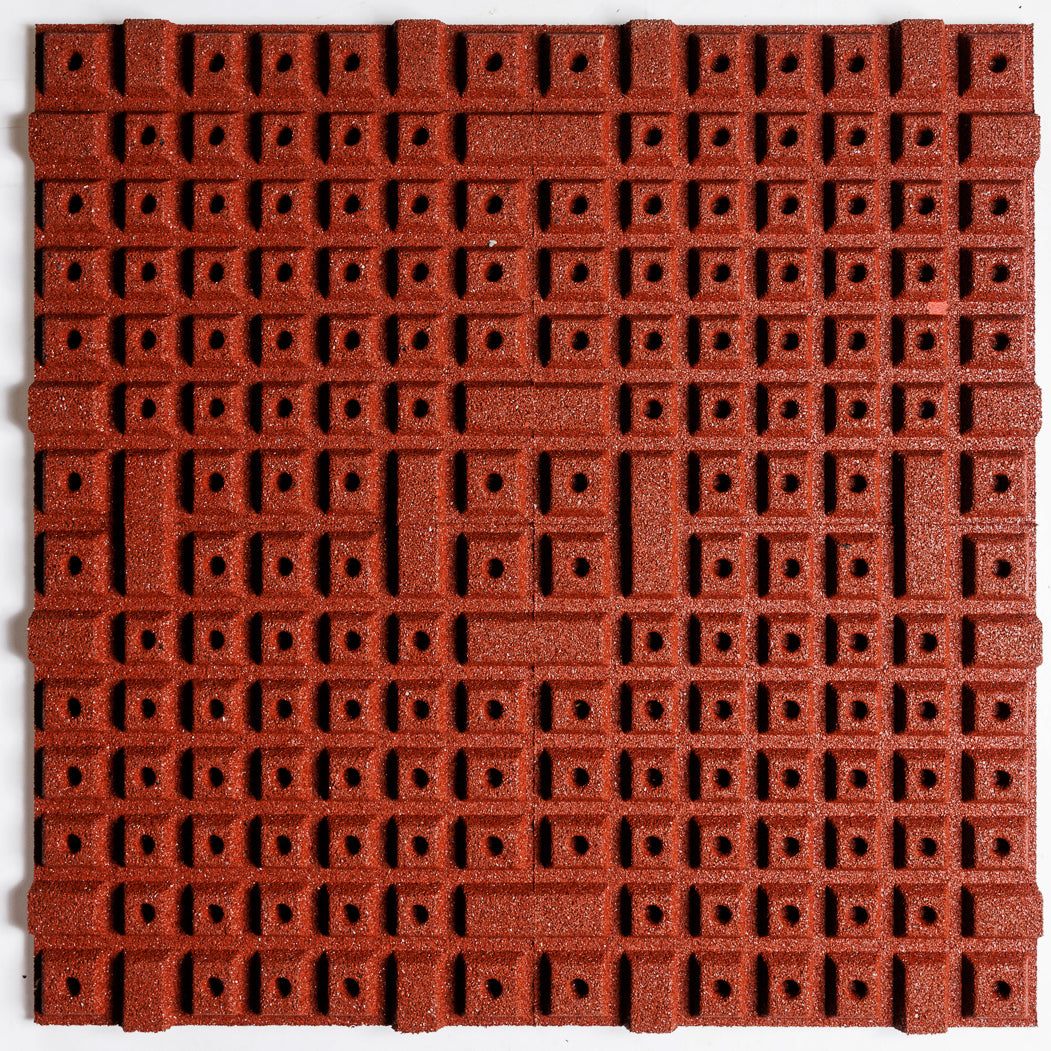 Rubber tiles ( red )