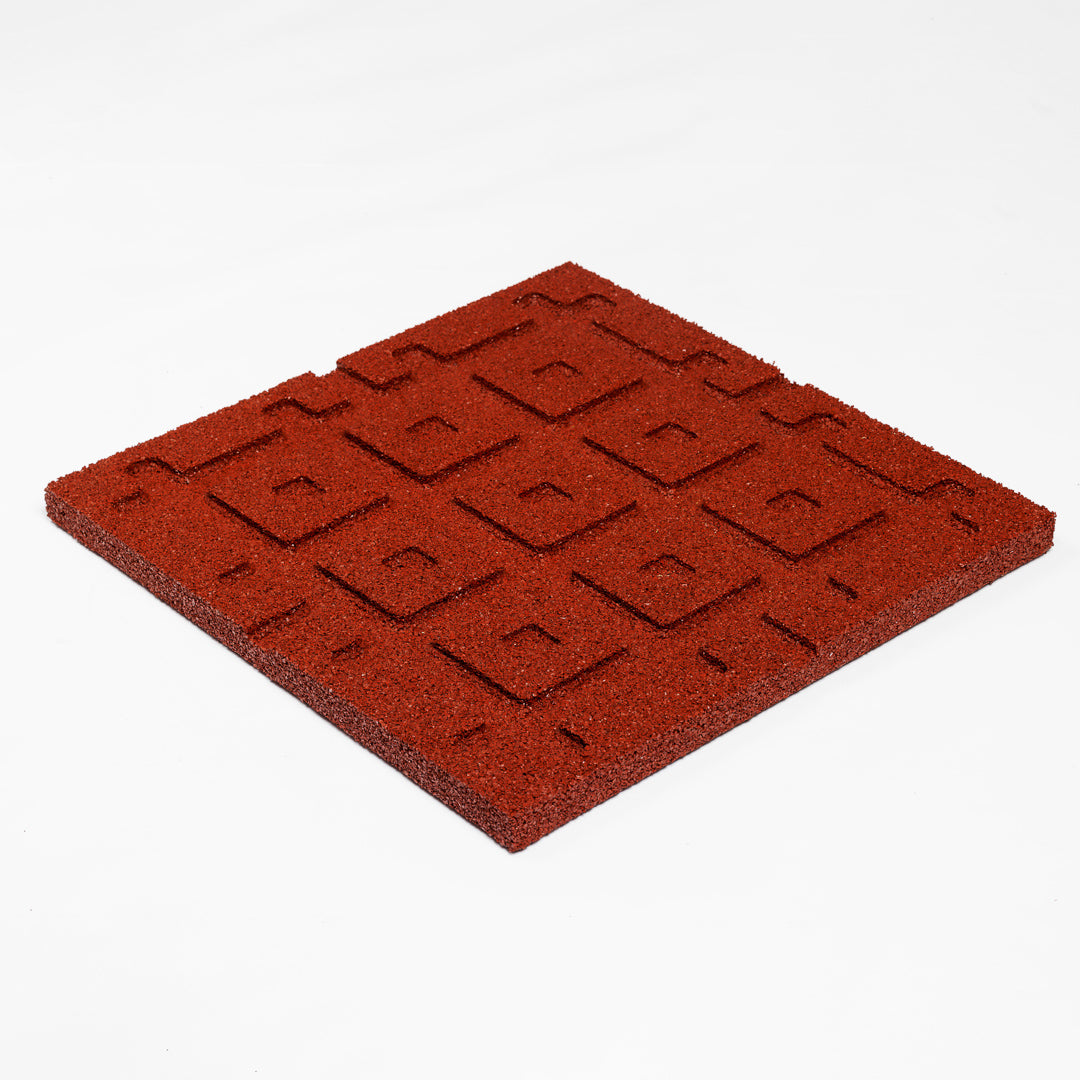 Rubber tiles ( red )