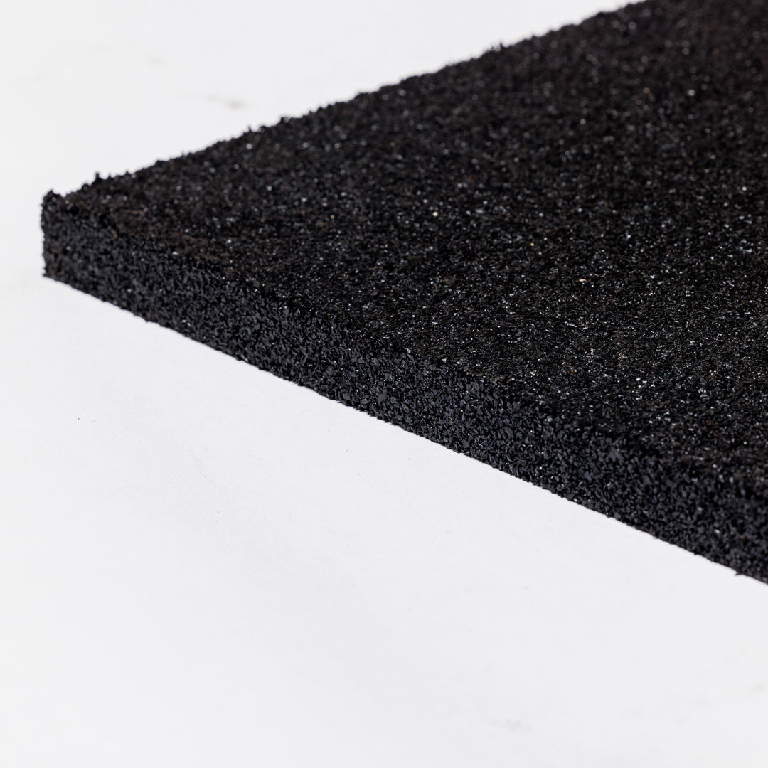 Rubber tiles for gyms ( black )